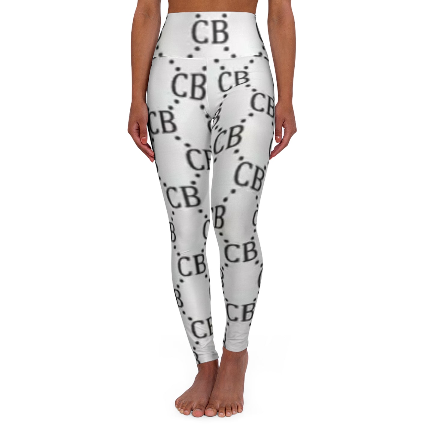 High Waisted Yoga Leggings (AOP)