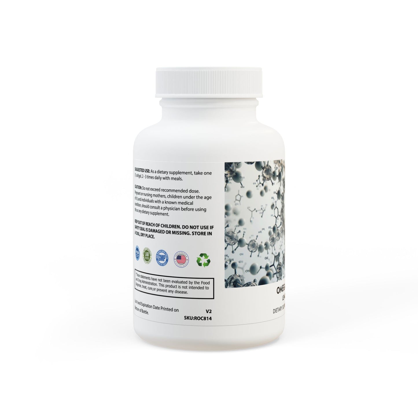 Omega 3 Fish Oil Supplement (60 Softgels)