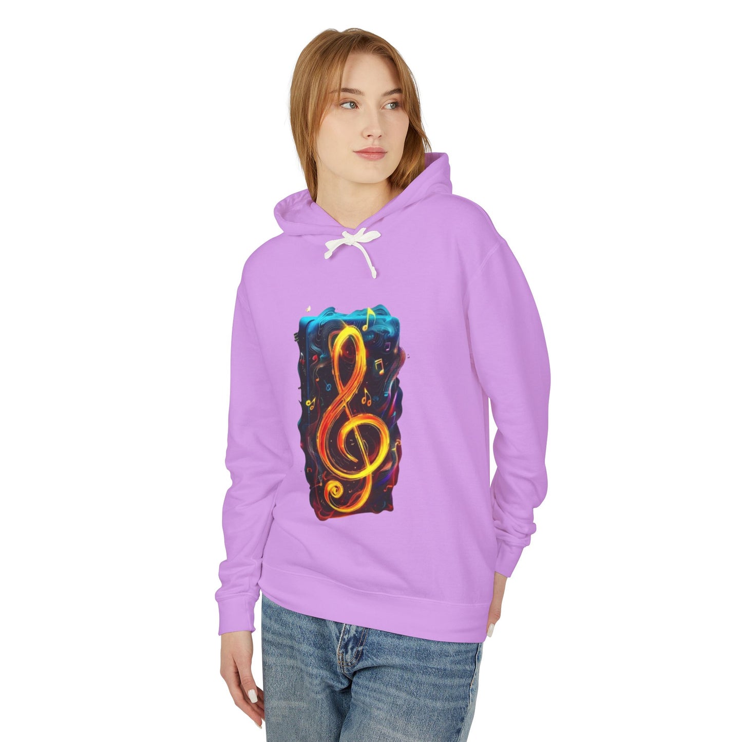 Unisex Lightweight Hooded Sweatshirt