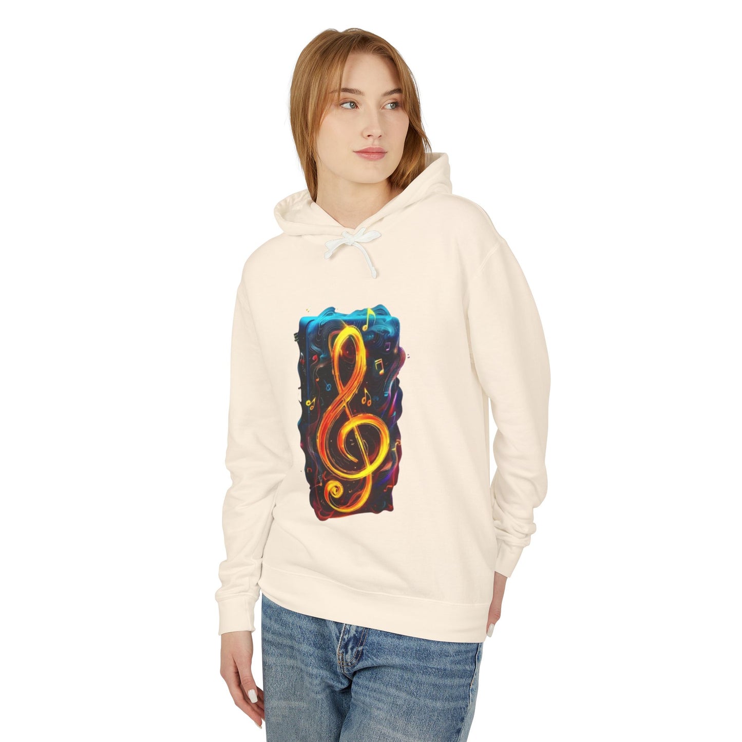 Unisex Lightweight Hooded Sweatshirt