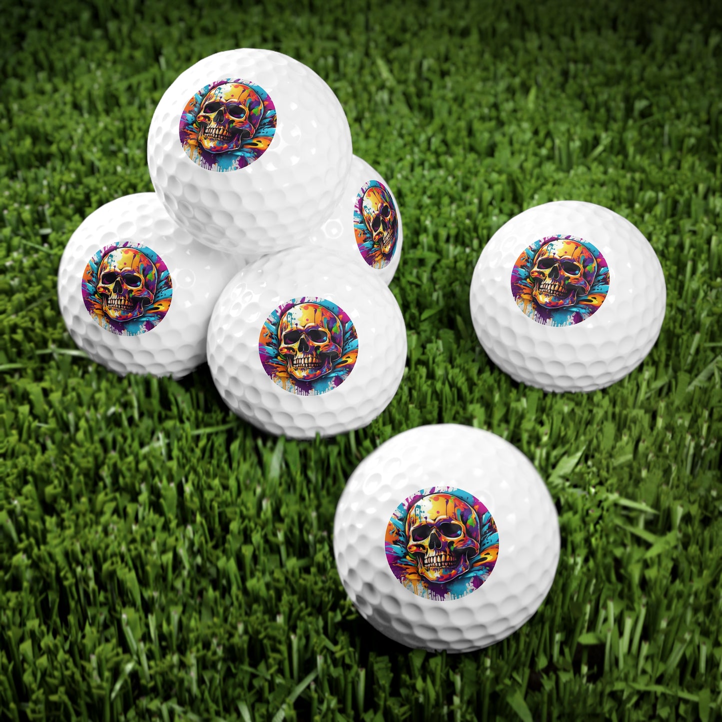 Golf Balls, 6pcs