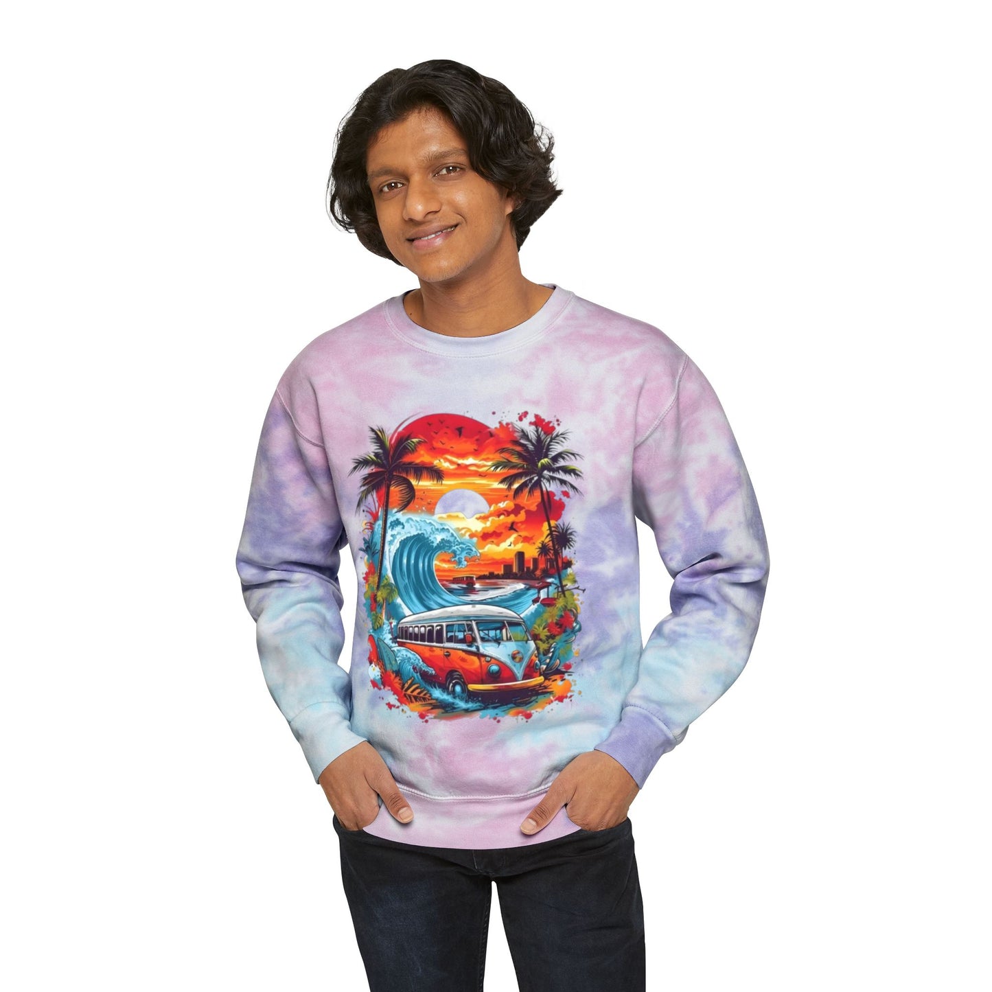 Unisex Tie-Dye Sweatshirt