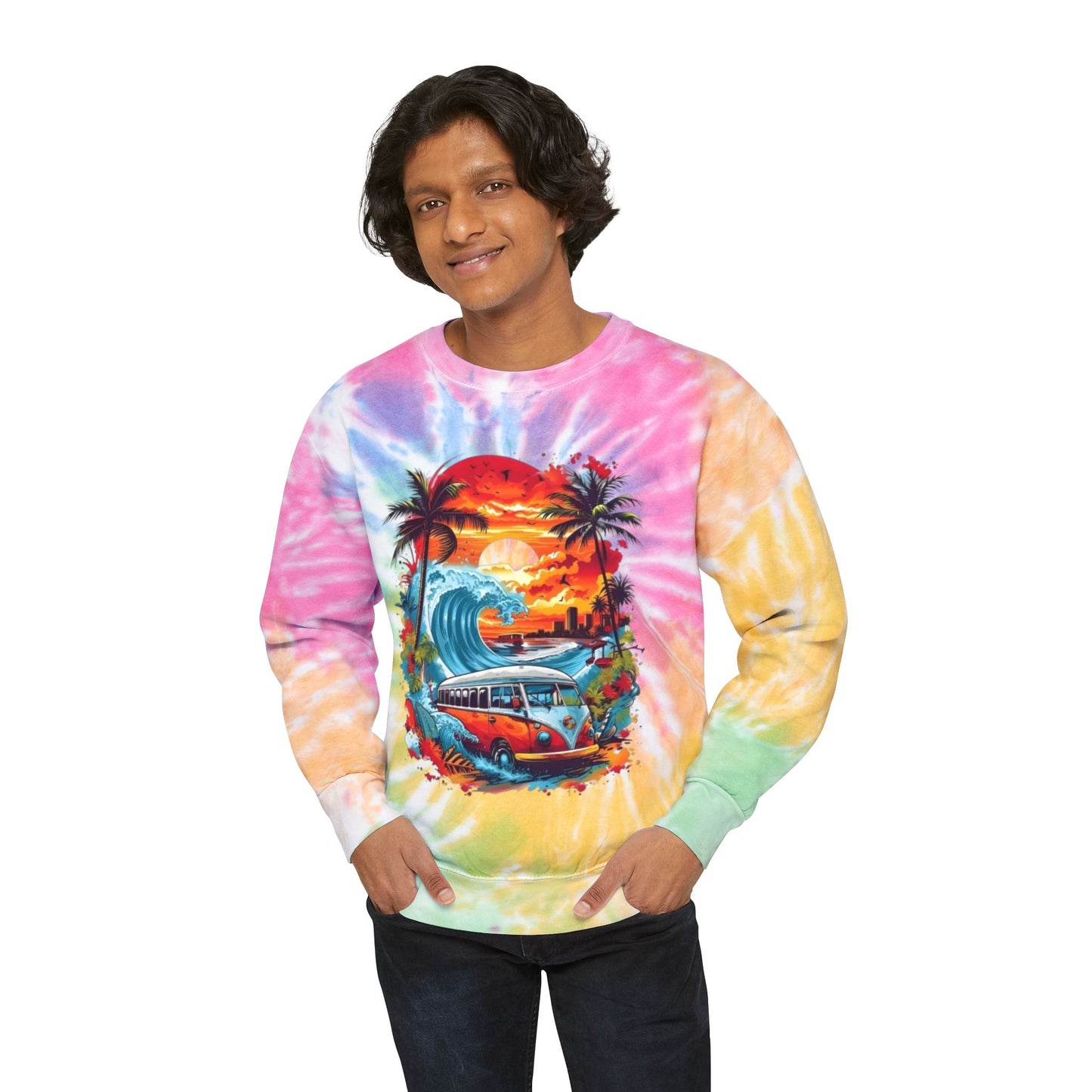 Unisex Tie-Dye Sweatshirt