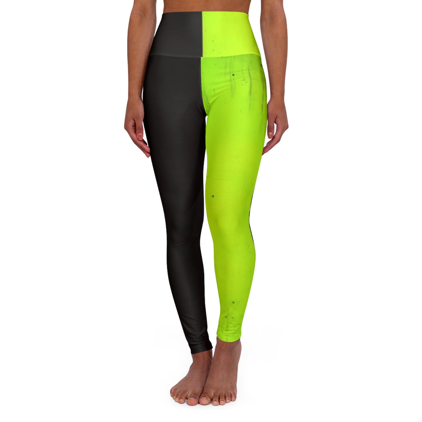 High Waisted Yoga Leggings (AOP)