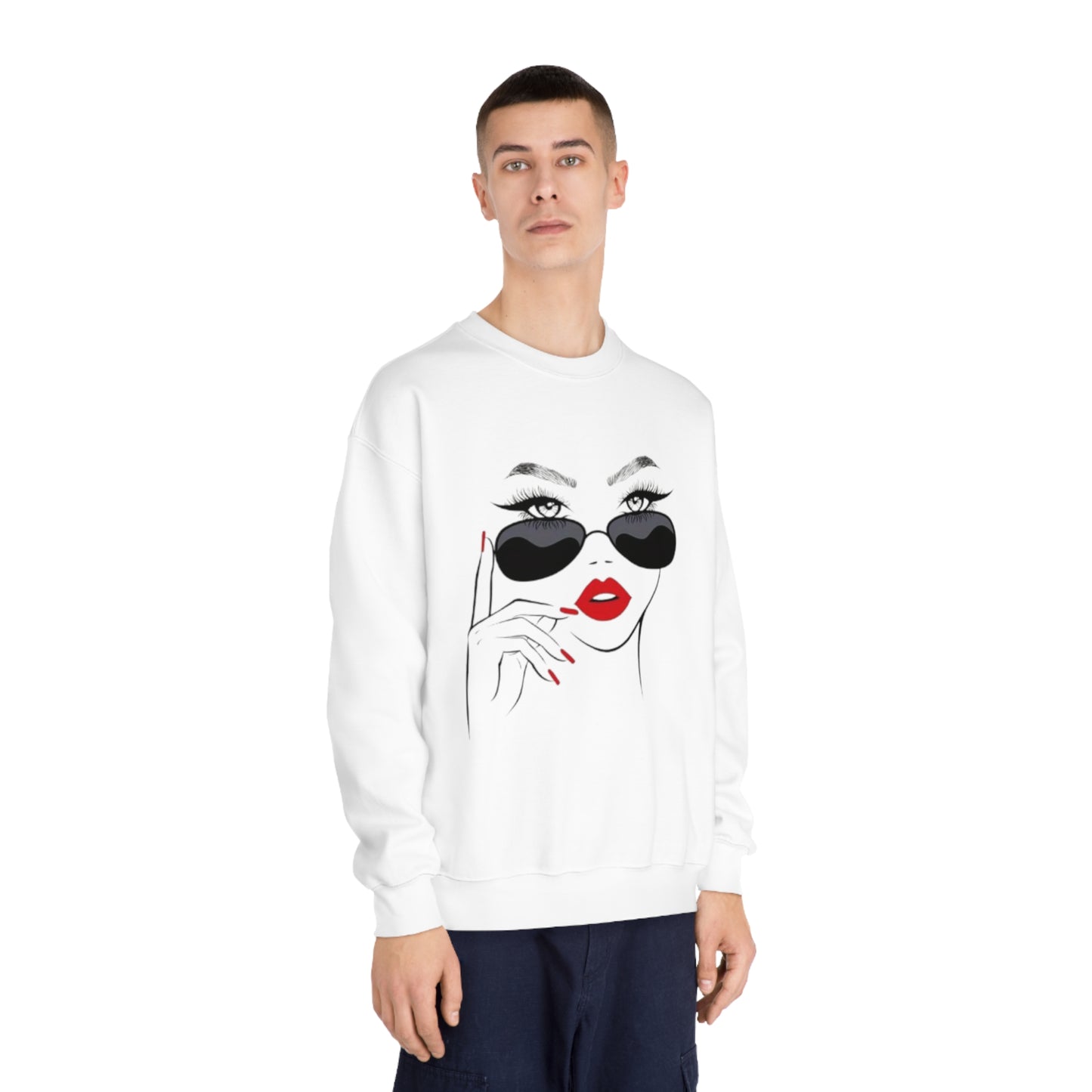 Unisex DryBlend® Crewneck Sweatshirt