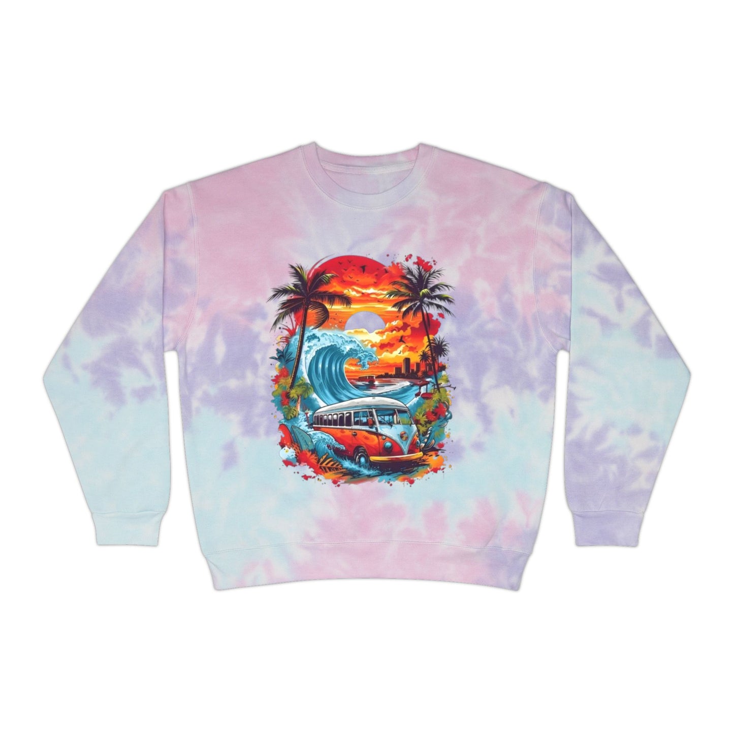 Unisex Tie-Dye Sweatshirt