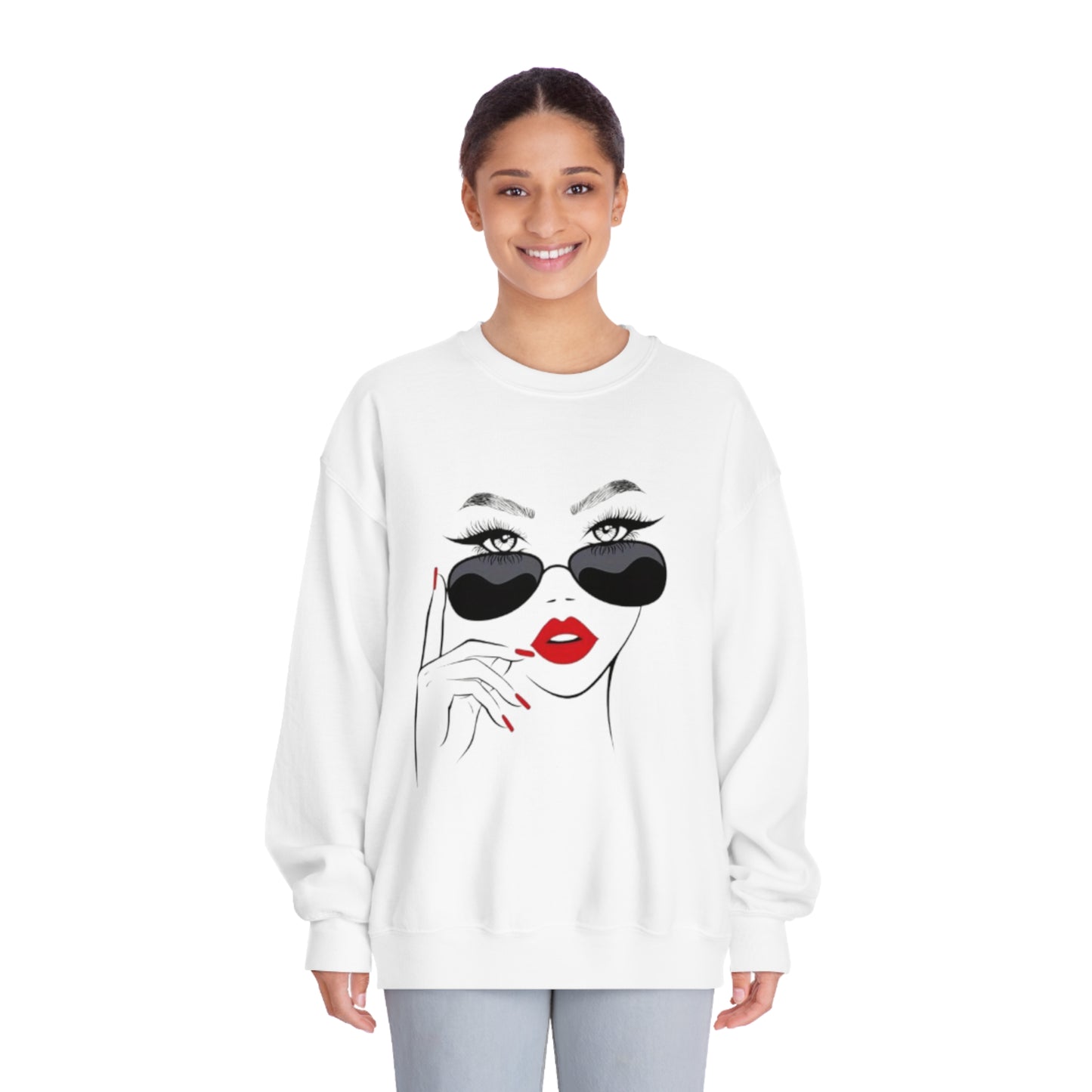 Unisex DryBlend® Crewneck Sweatshirt