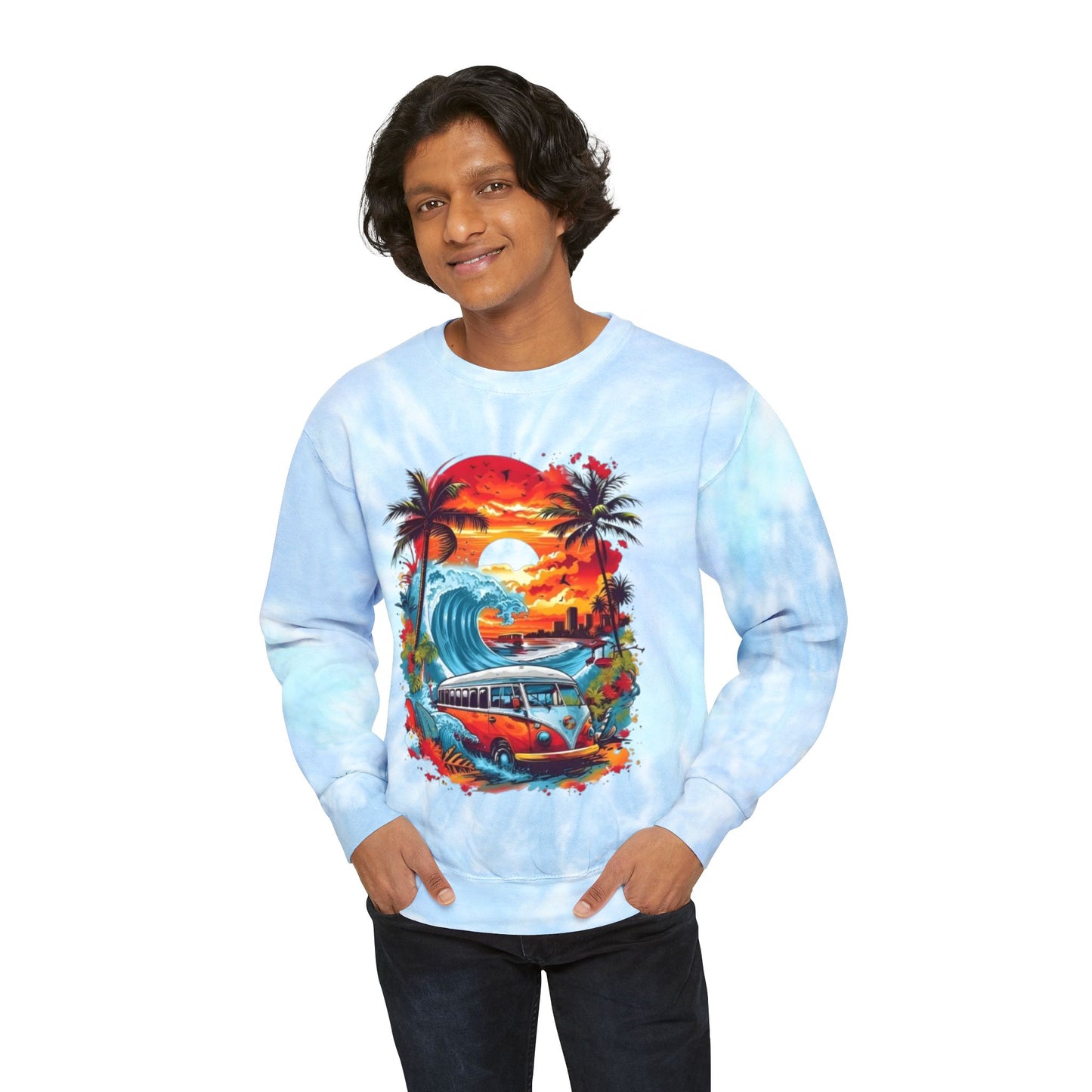 Unisex Tie-Dye Sweatshirt