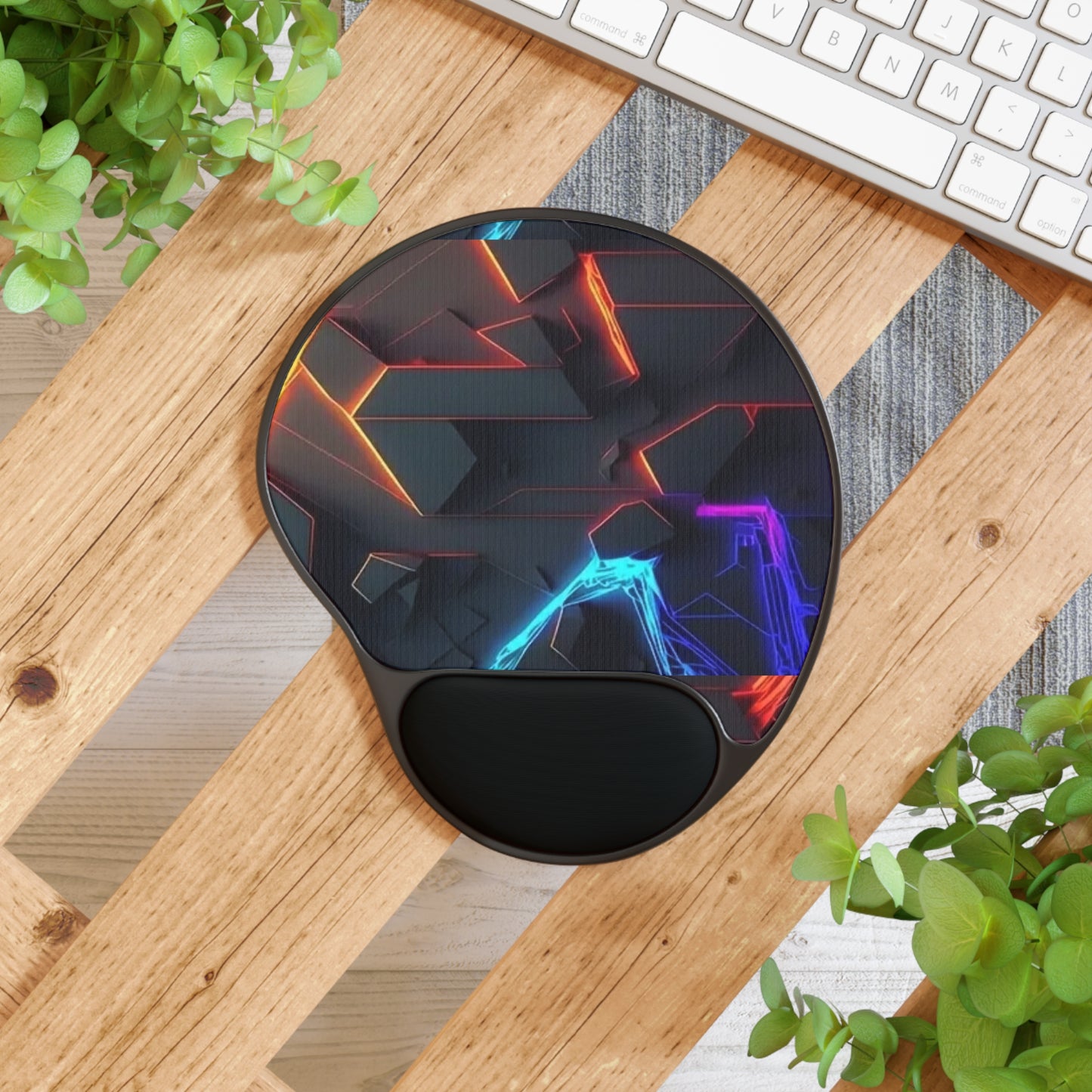 Mouse Pad With Wrist Rest