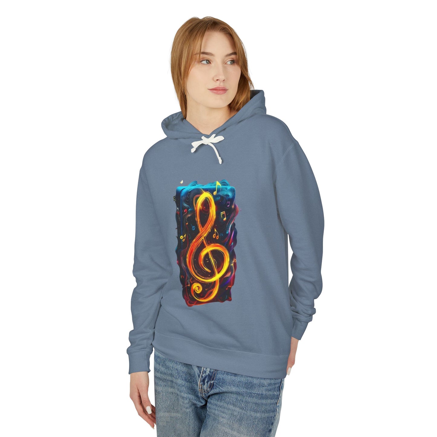 Unisex Lightweight Hooded Sweatshirt