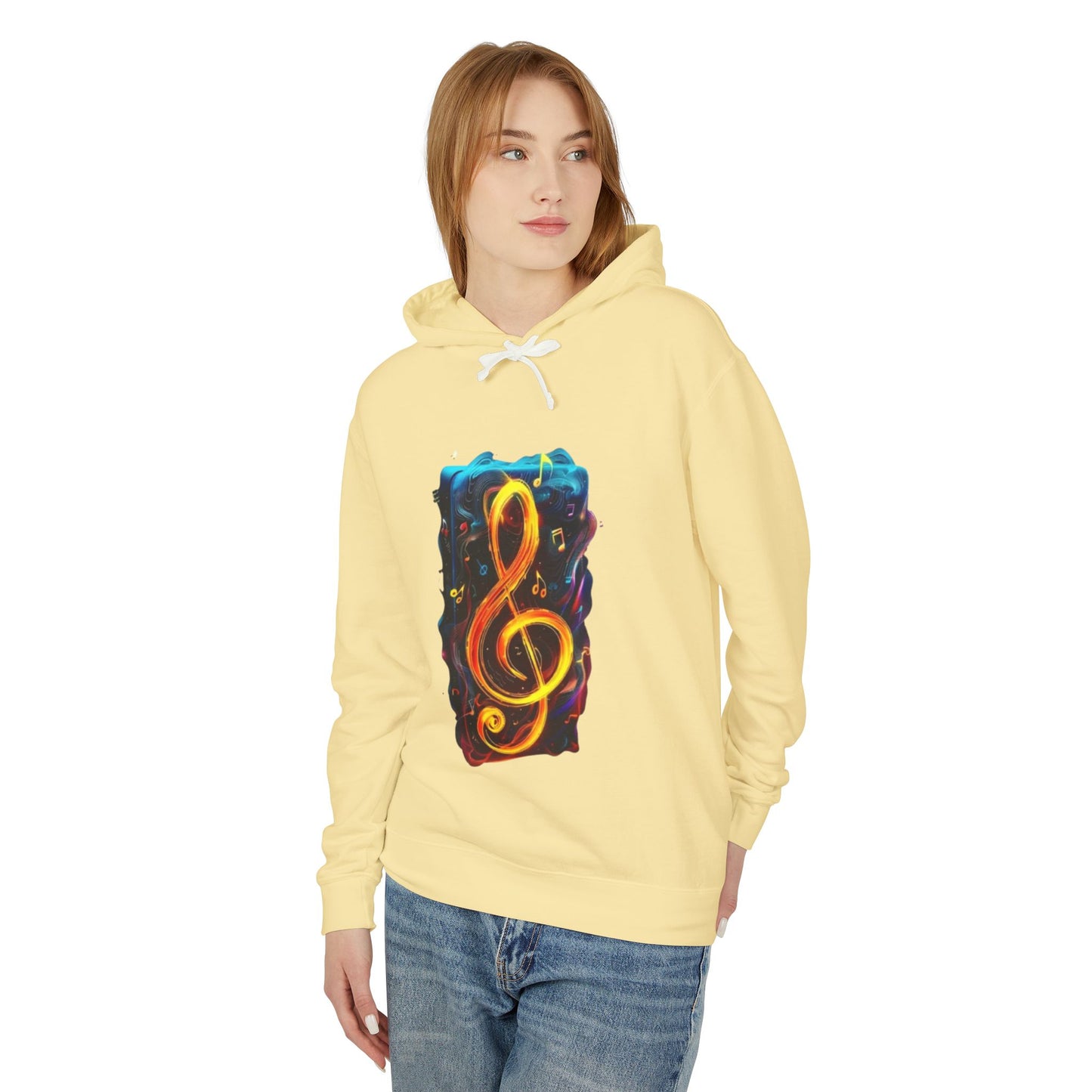 Unisex Lightweight Hooded Sweatshirt