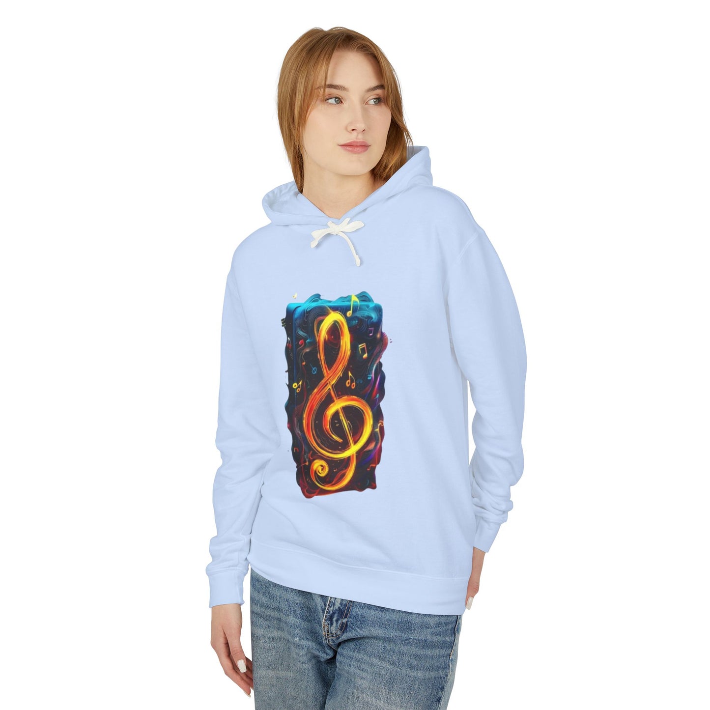 Unisex Lightweight Hooded Sweatshirt