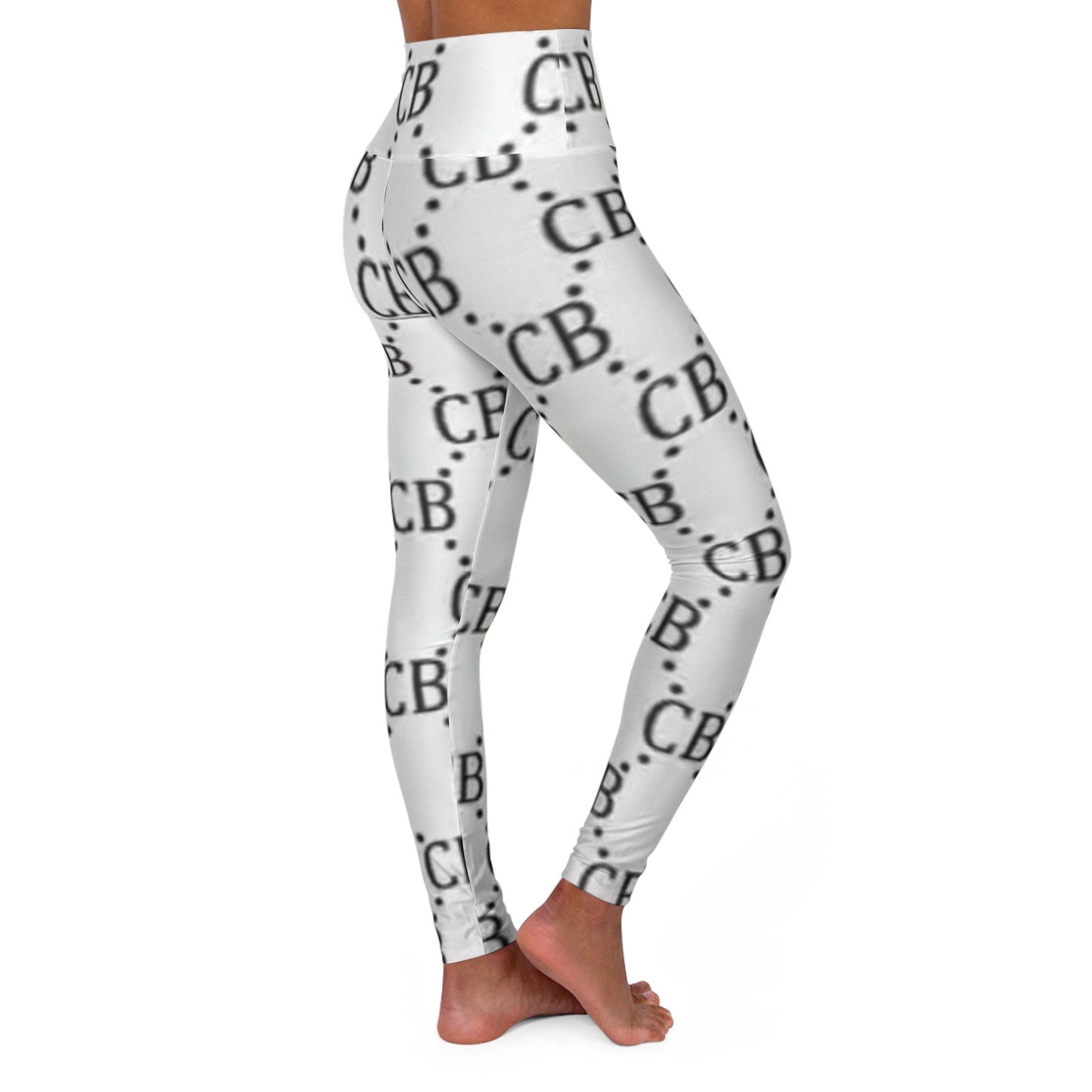 High Waisted Yoga Leggings (AOP)