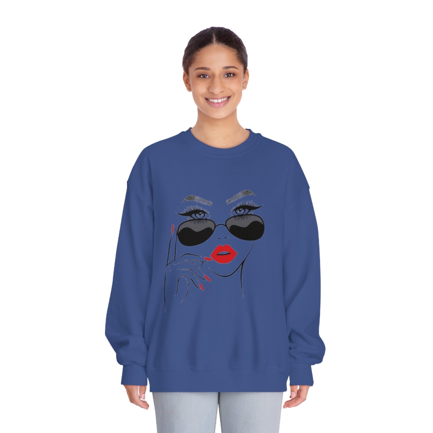 Unisex DryBlend® Crewneck Sweatshirt