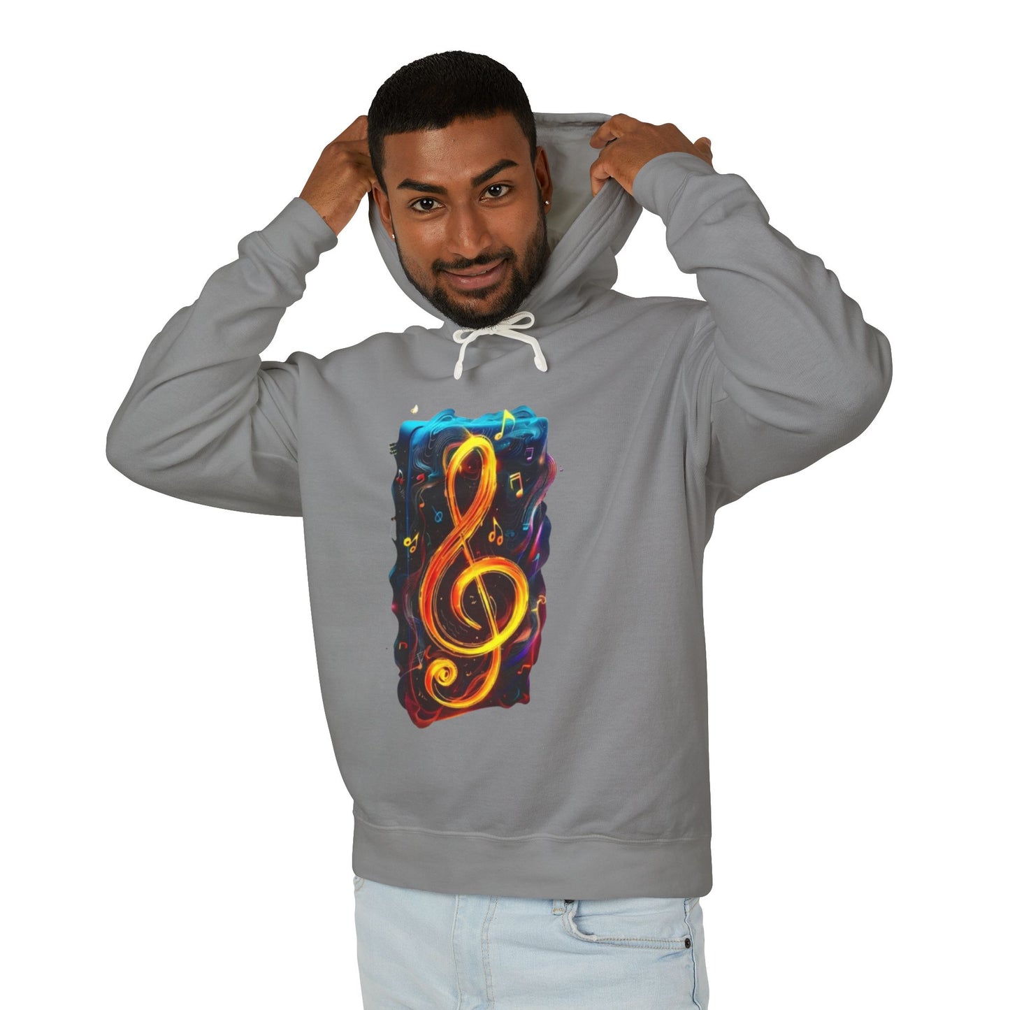 Unisex Lightweight Hooded Sweatshirt