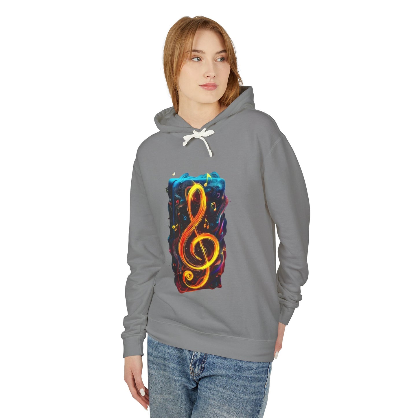 Unisex Lightweight Hooded Sweatshirt