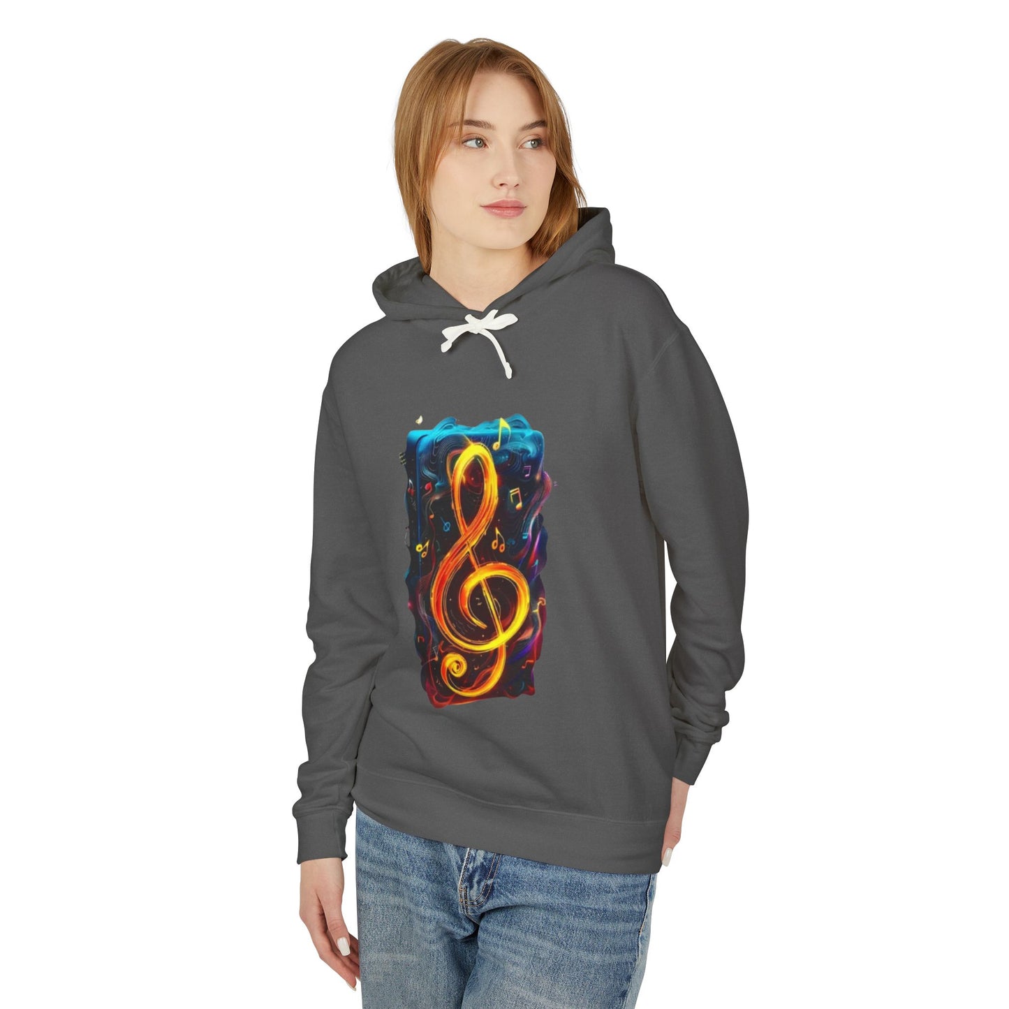 Unisex Lightweight Hooded Sweatshirt