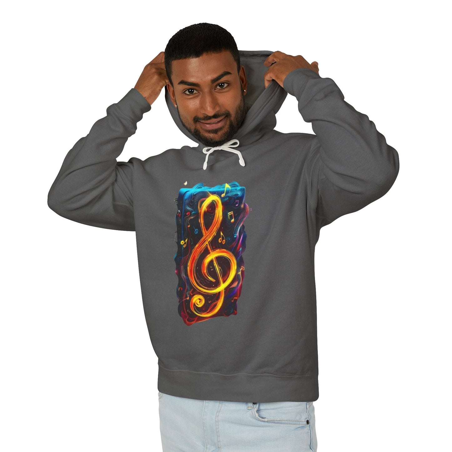 Unisex Lightweight Hooded Sweatshirt